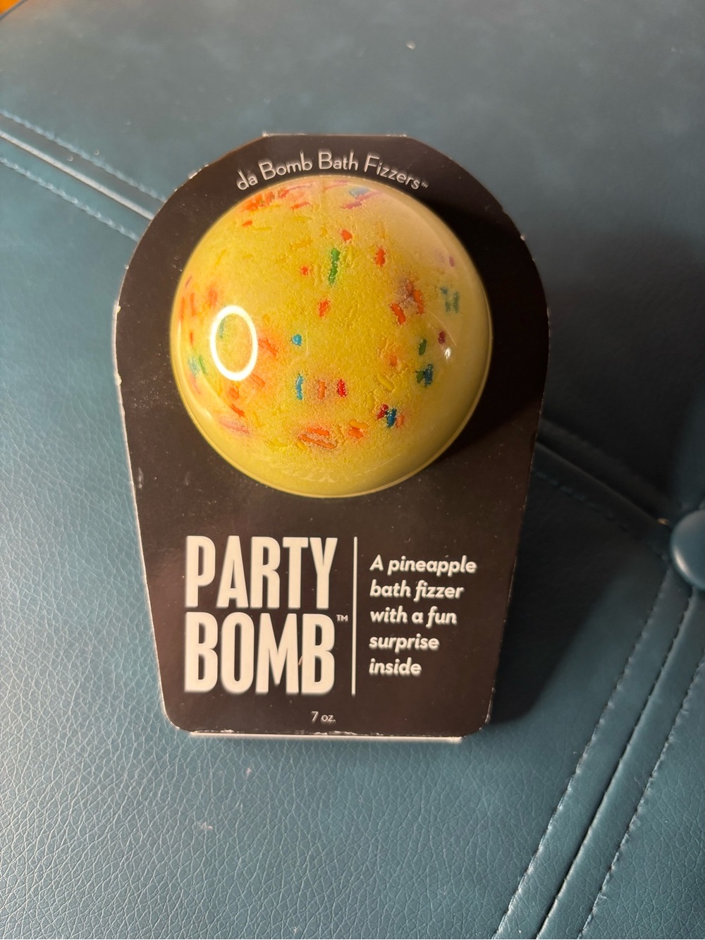 da Bomb Party Bomb Pineapple Bath Fizzer - Yellow